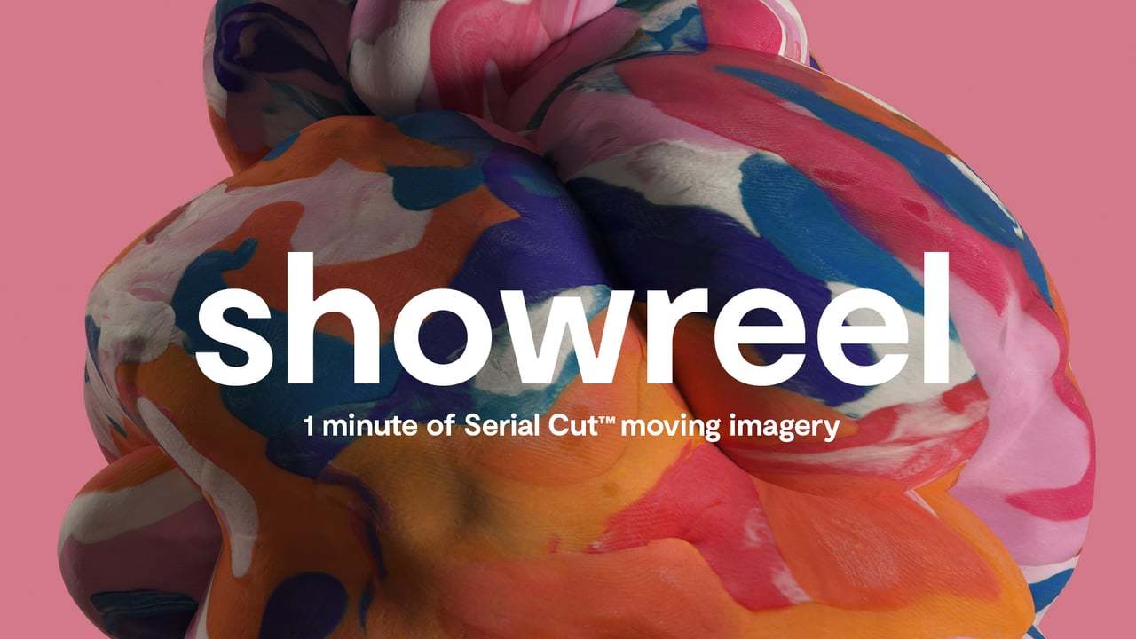 Showreel —1 minute of Serial Cut™ moving imagery