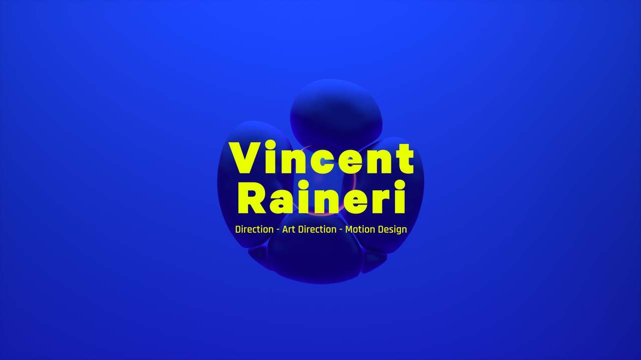 Vincent Raineri Showreel 2018