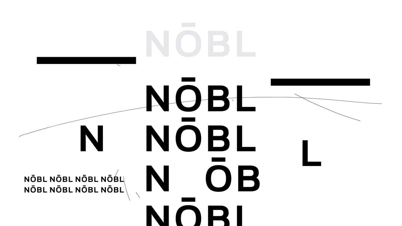 NOBL - Logo animation