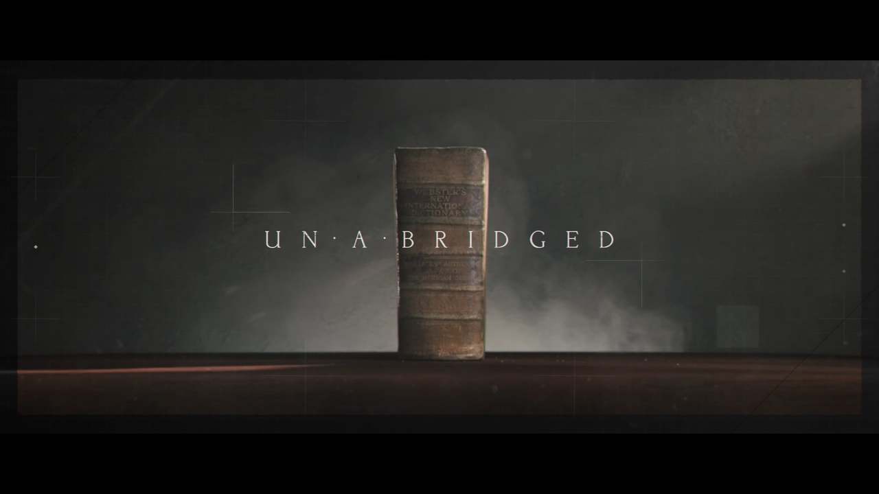 UNABRIDGED - (Spec) Title Sequence