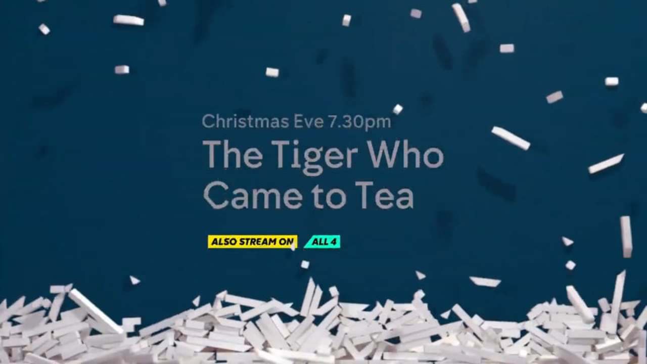 Brand New The Tiger Who Came To Tea Christmas Eve at 730pm Based on the book by Judith Kerr