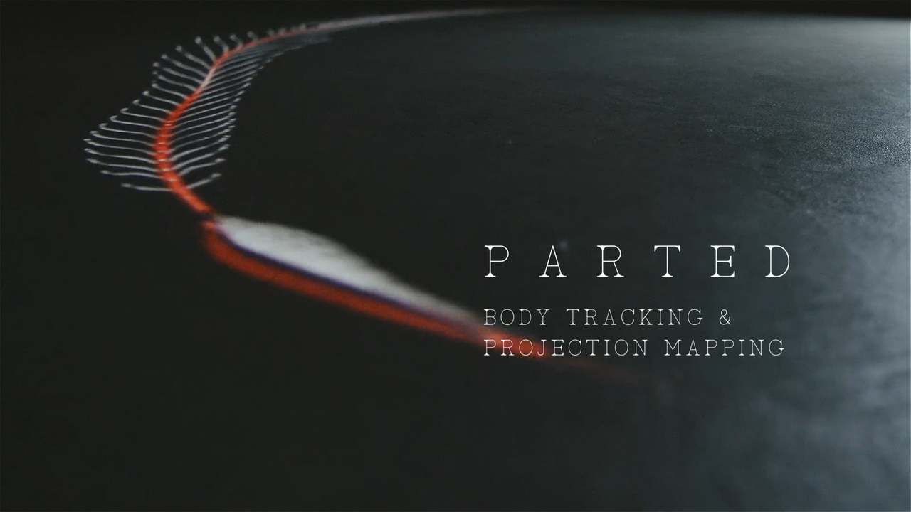 PARTED - Body Tracking and Projection Mapping
