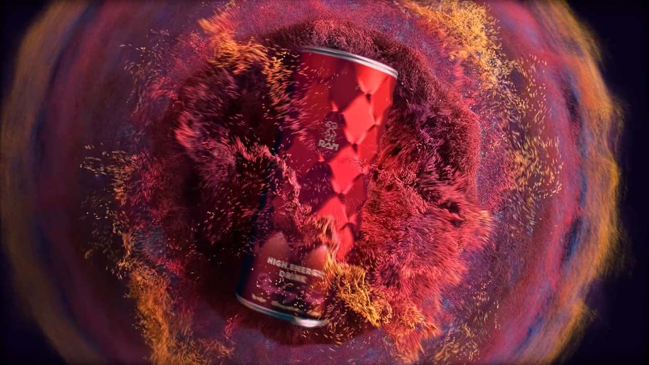 Raspberry Twist/Energy Drink Animation