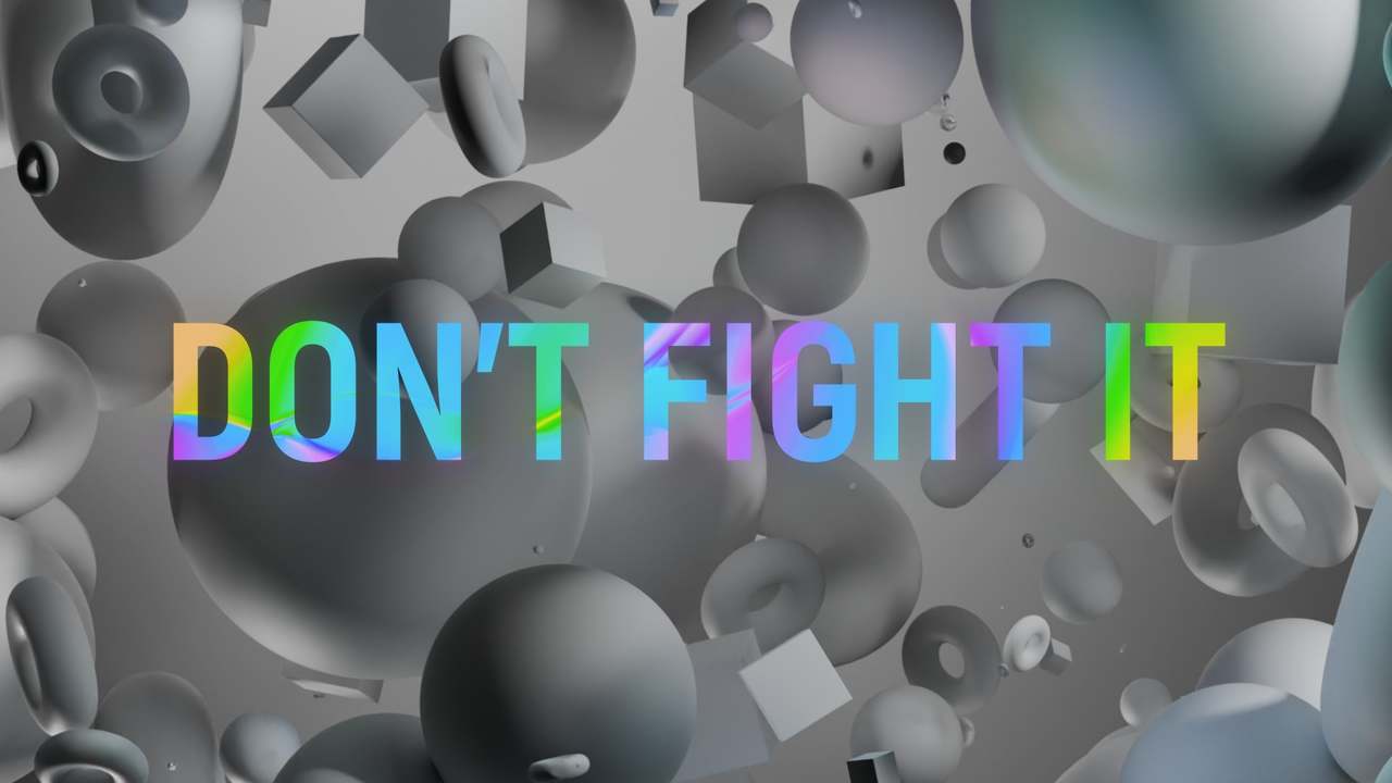 Don't Fight It